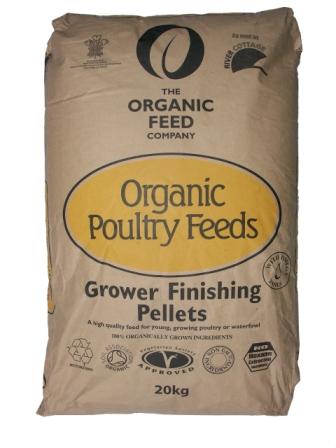 Organic Poultry Grower Finishing Pellets