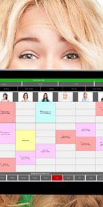 SALONGENIUS Appointment system screen